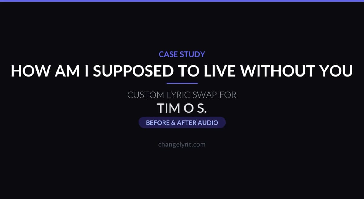 How Am I Supposed to Live Without You by Michael Bolton - Flex Without You PT parody